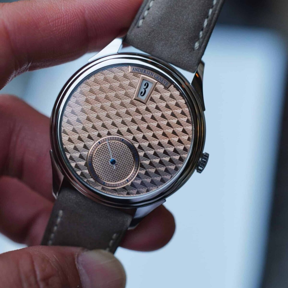 ANDERSEN Genève Creates Rising Sun Jumping Hours Edition