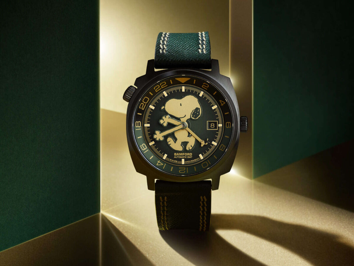 SNOOPY COLLECTION Limited Edition腕時計 限定版 Bamford London Go Upmarket With 'Harrods' Limited-Edition Snoopy