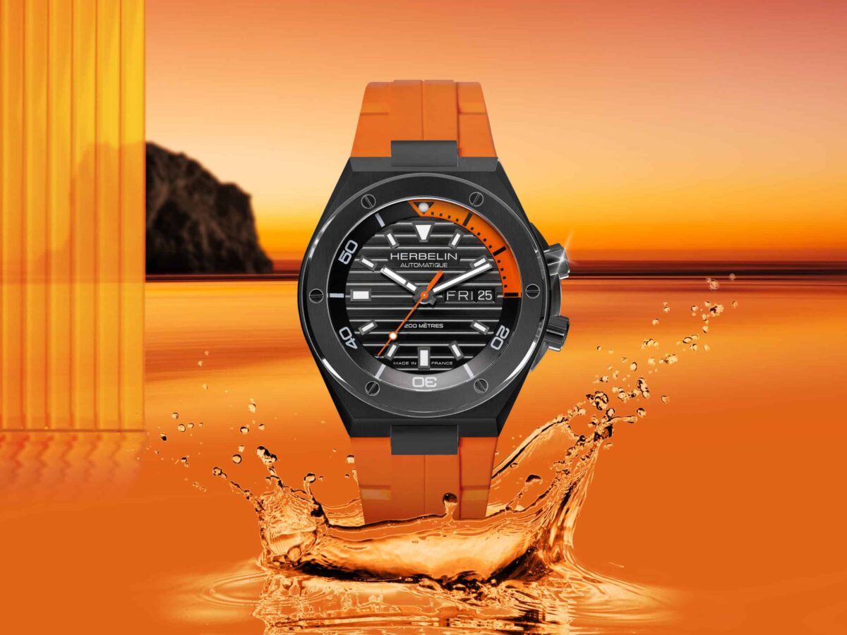 HERBELIN Cap Camarat Diver Automatic In Vibrant Orange – MrWatchMaster