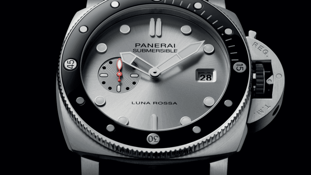 Panerai Submersible QuarantaQuattro Luna Rossa Reflects AC75 Boat Aesthetic