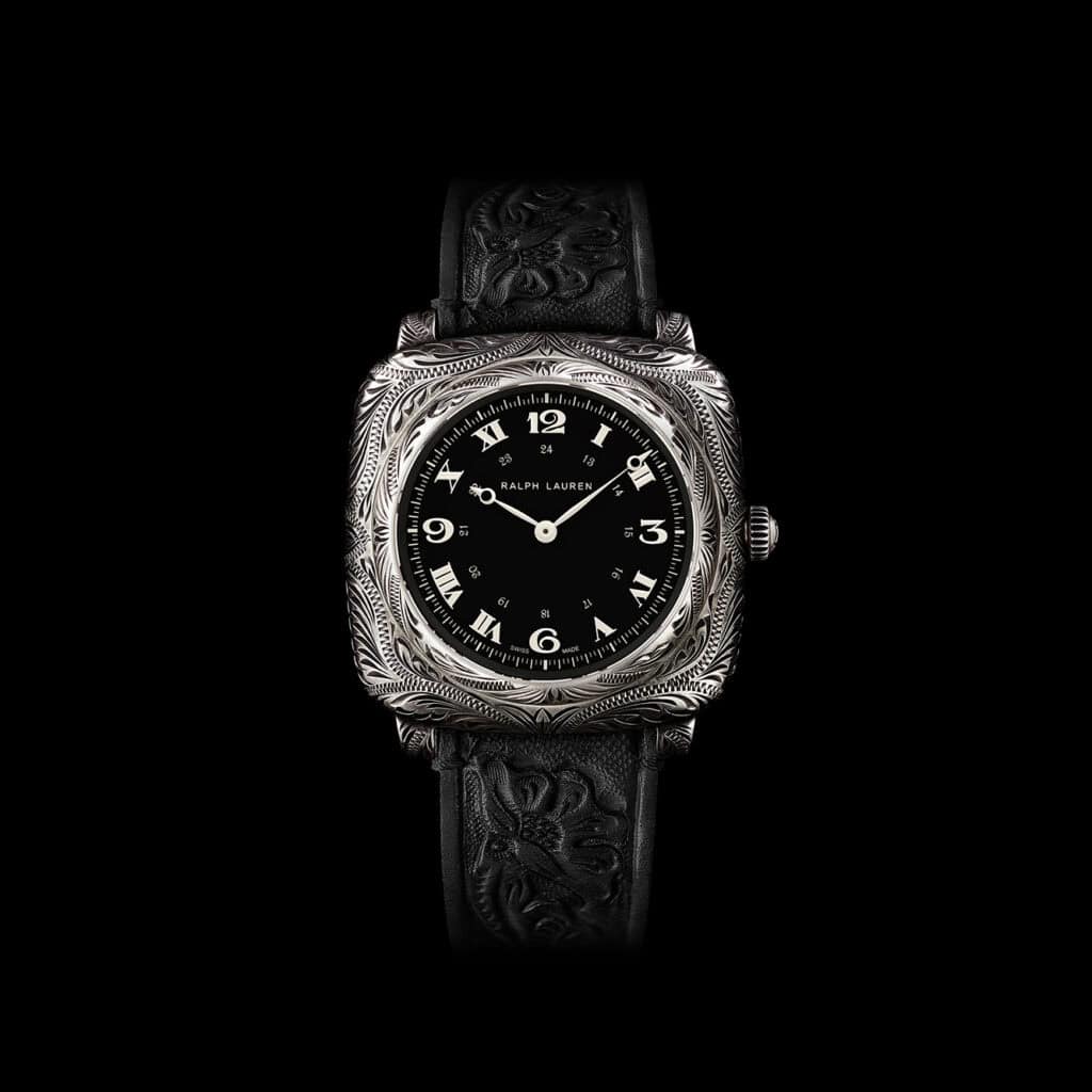 Ralph Lauren Expands American Western Collection With Black Cushion Dial