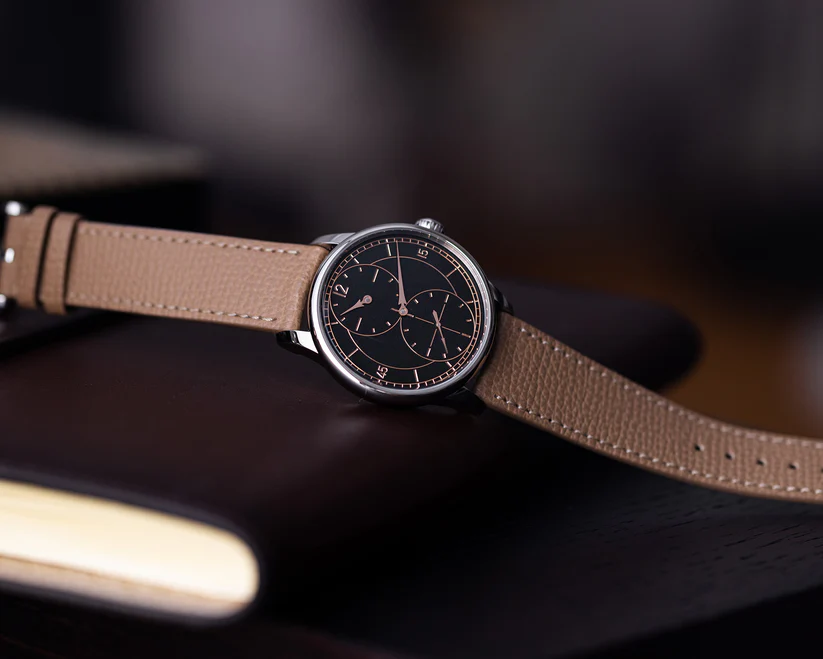 Louis Erard Reinterpret The Sector Dial With Régulateur Gravé Noir