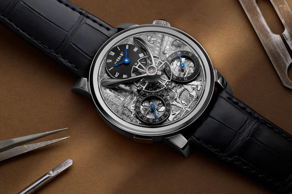 MB&F Continue Their Literary Adventure With Uniquely Engraved LM Split Escapement 