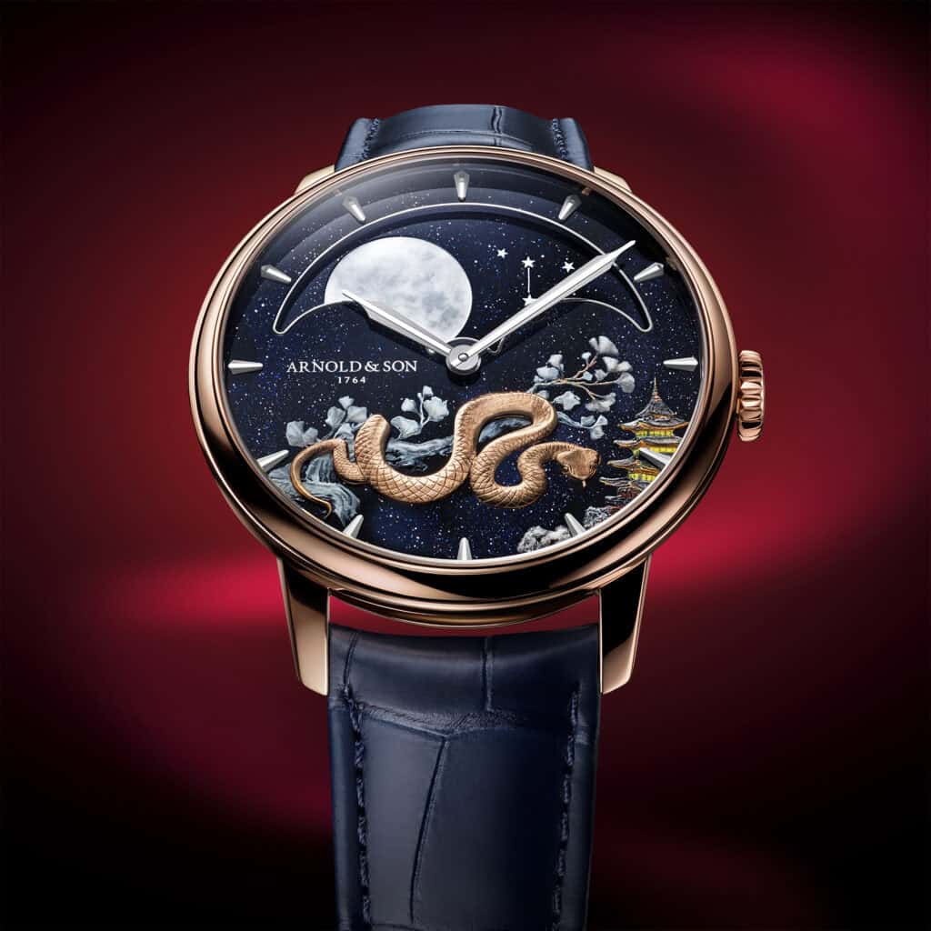 Arnold & Son Creates Perpetual Moon For Chineses Year Of The Snake