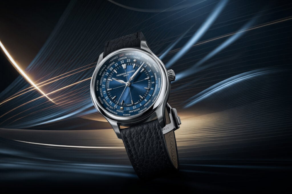 Frederique Constant Present Unique Co-Creation World Timer