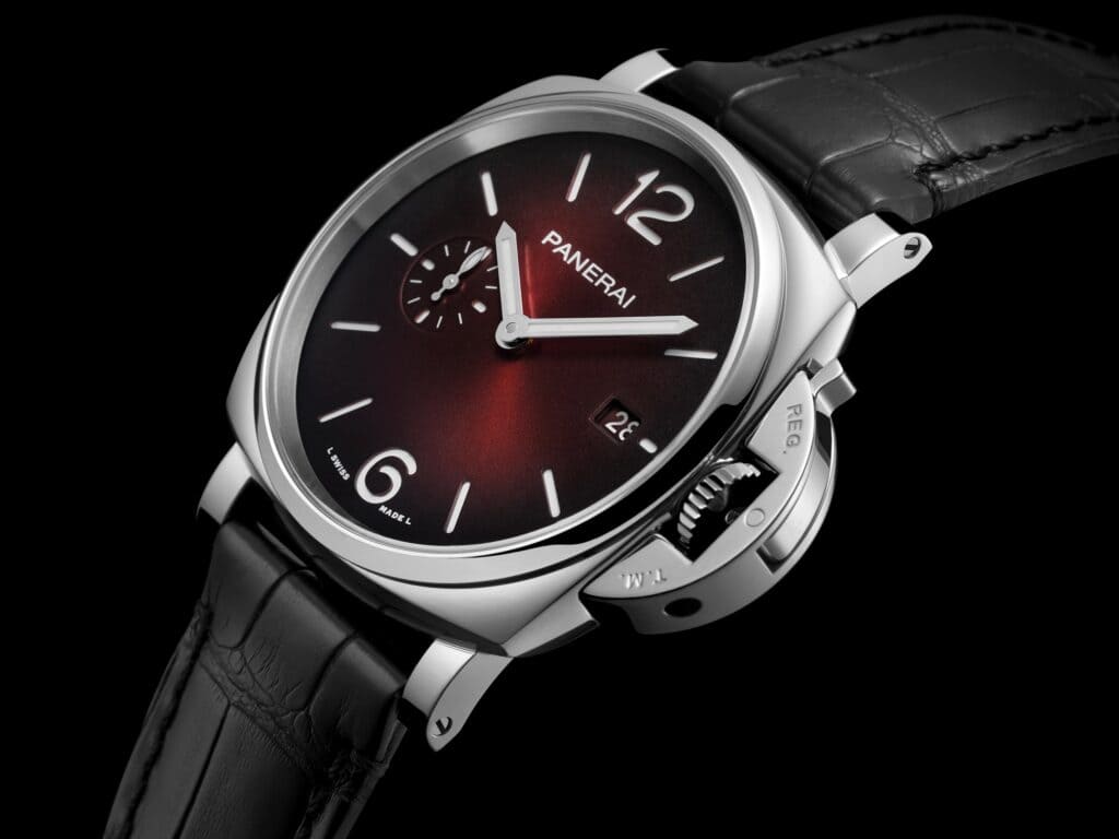 Panerai Latest Luminor Due Now In Burgundy