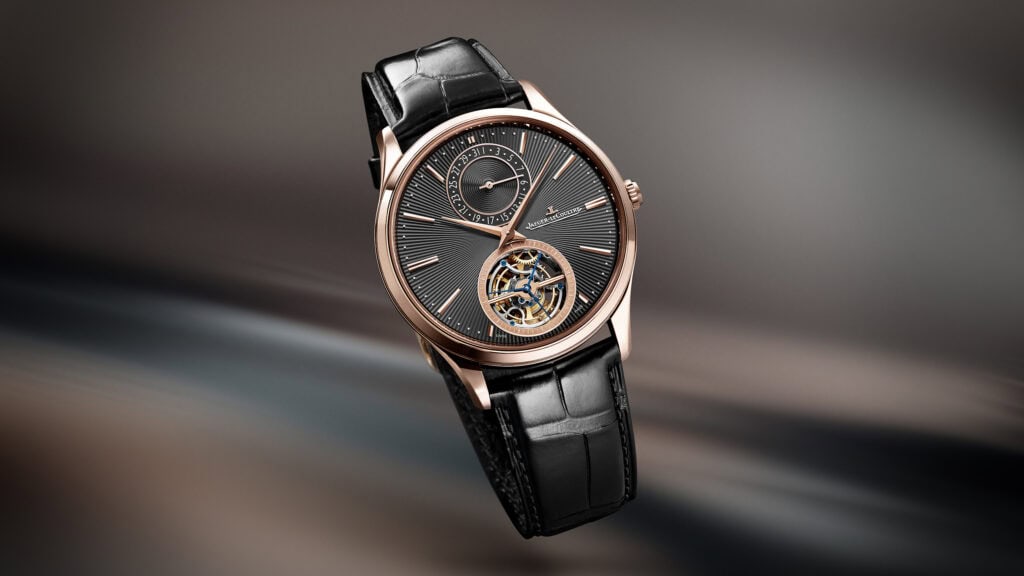 Jaeger-LeCoultre Unveil Master Ultra Thin Tourbillon Grand Feu Enamel