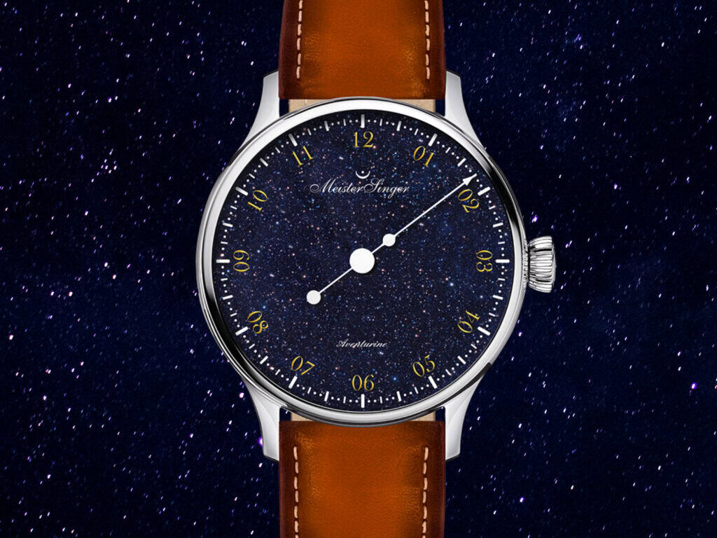 MeisterSinger Pangaea Aventurine In Deep Blue Natural Stone