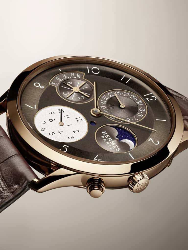 Elegant Slim d’Hermès Quantième Perpétuel Is The Art Of Restraint